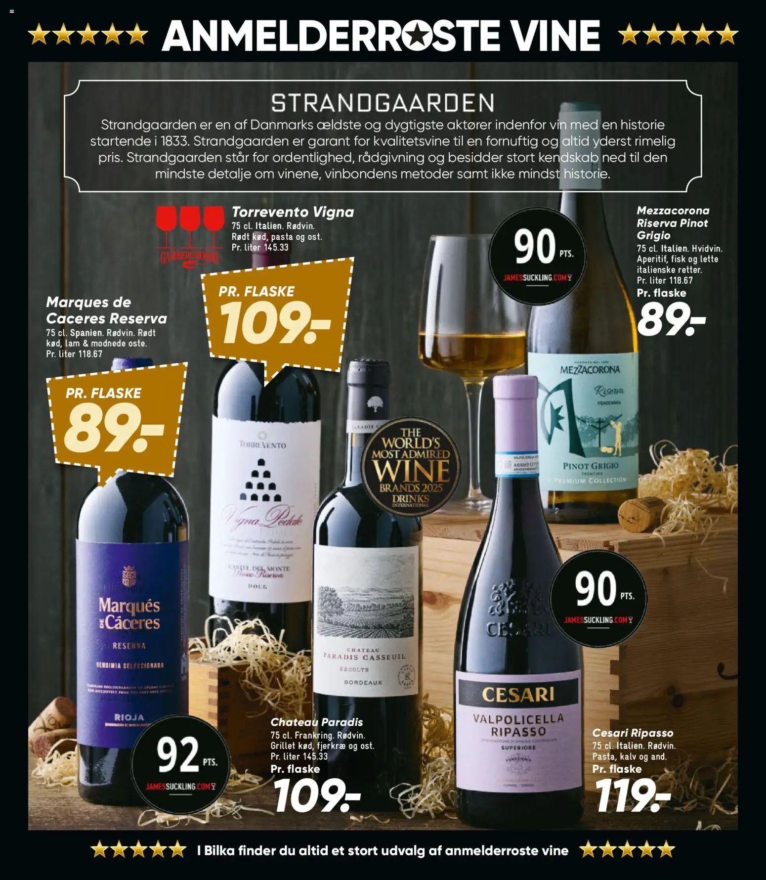 Bilka tilbudsavis – gyldig fra 26/06/2026 | Side: 17 | Produkter: Vin, Fisk, Pasta