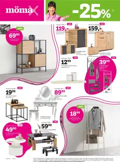 Mömax katalog akcije – veljaven od 14.09.2026 | Stran: 4 | Izdelki: Klubska miza, Obešalnik, Tabure, Regal