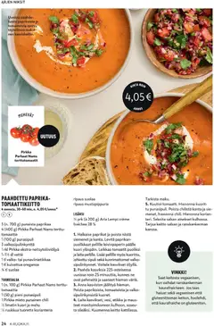 K-Citymarket-mainoslehti voimassa 06.05.2026 alkaen | Sivu: 24 | Tuotteet: Siemenet, Keitto, Chili, Etikka