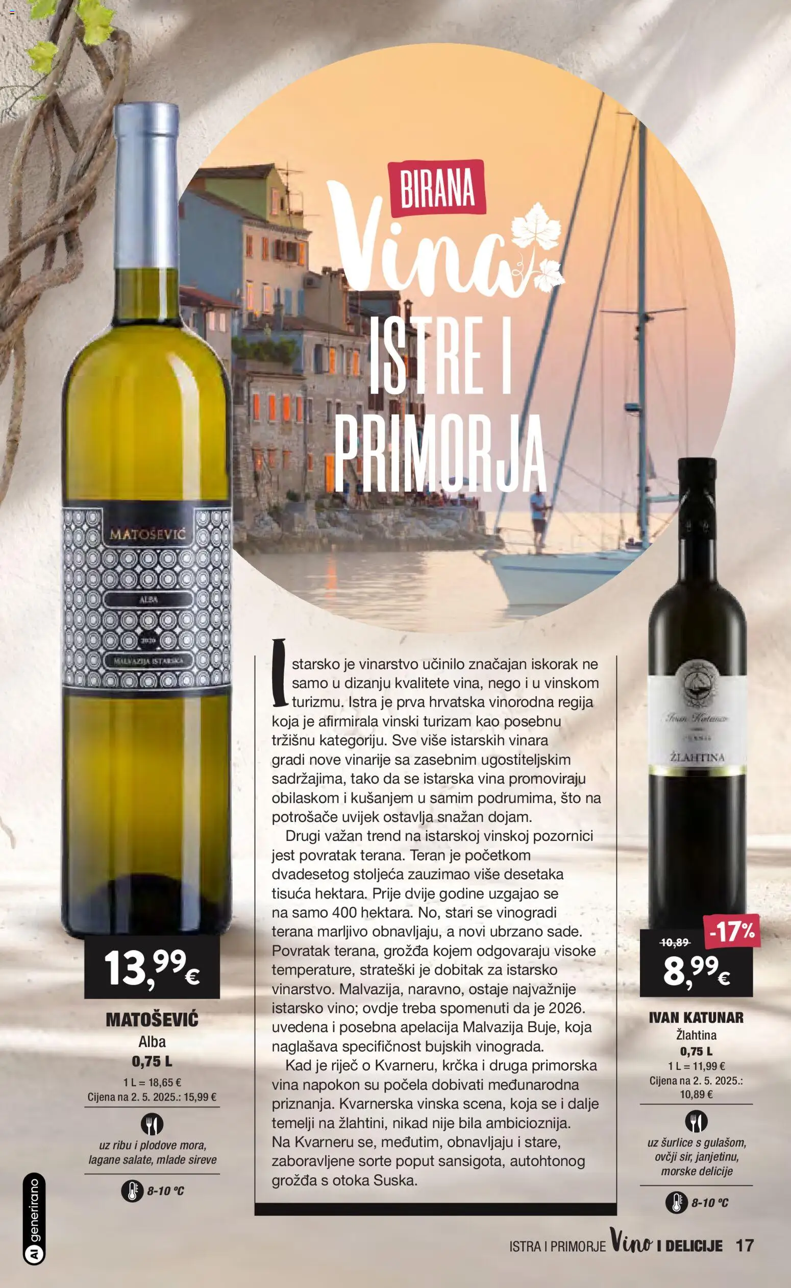 Interspar katalog | vrijedi od 16.09.2026 | Stranica: 17 | Proizvodi: Vino