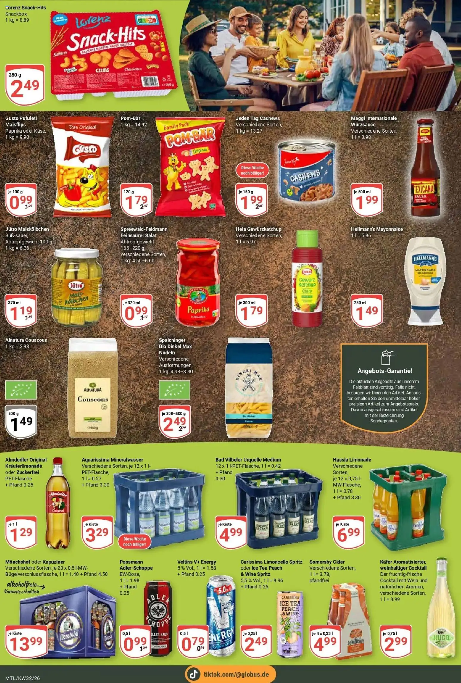Globus Prospekt Maintal-Dörnigheim (ab 03.08.2026) » Angebote online | Seite: 20 | Produkte: Mais, Energy, Paprika, Wein