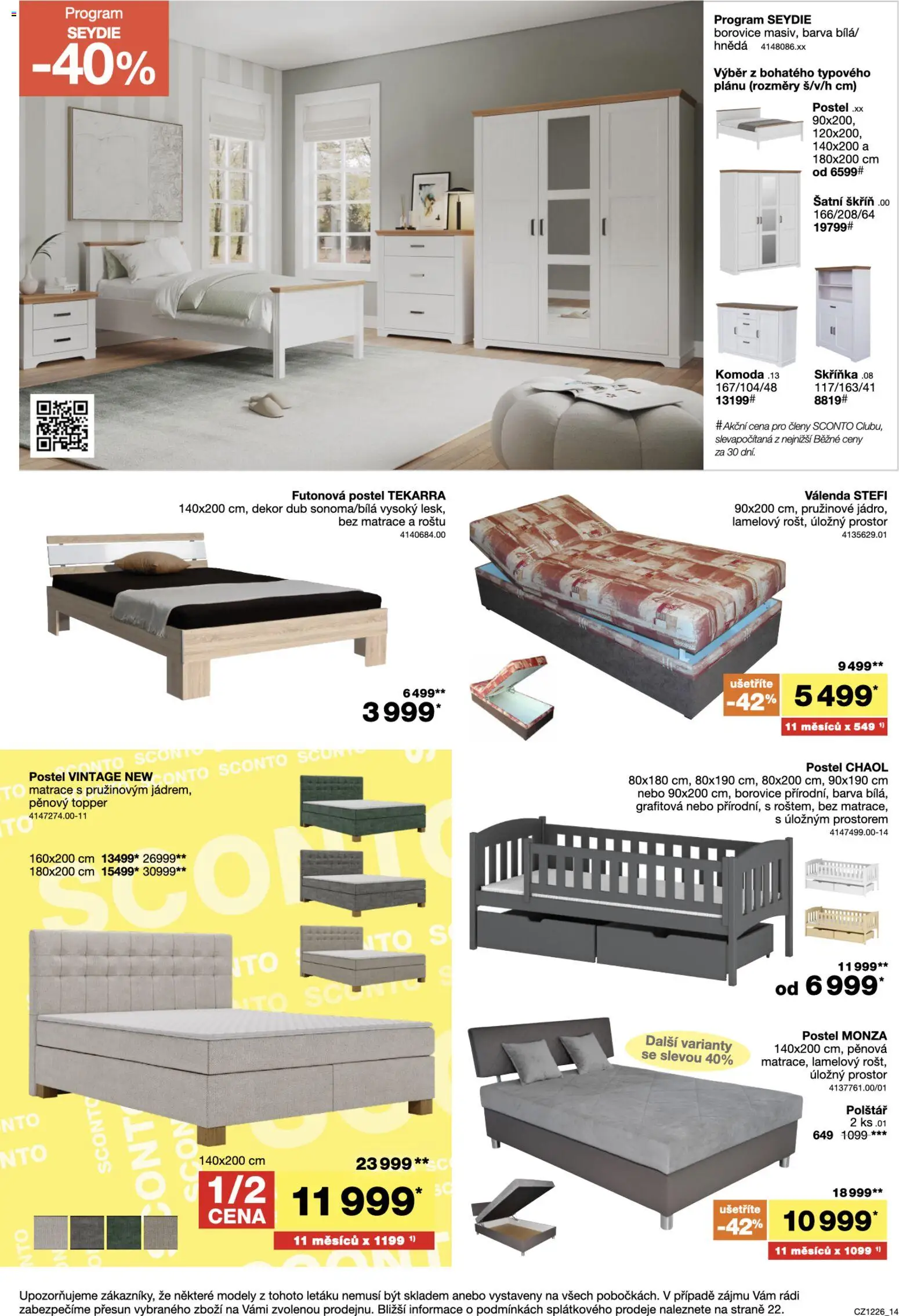Sconto nábytek leták od 23.09.2026 | Strana: 14