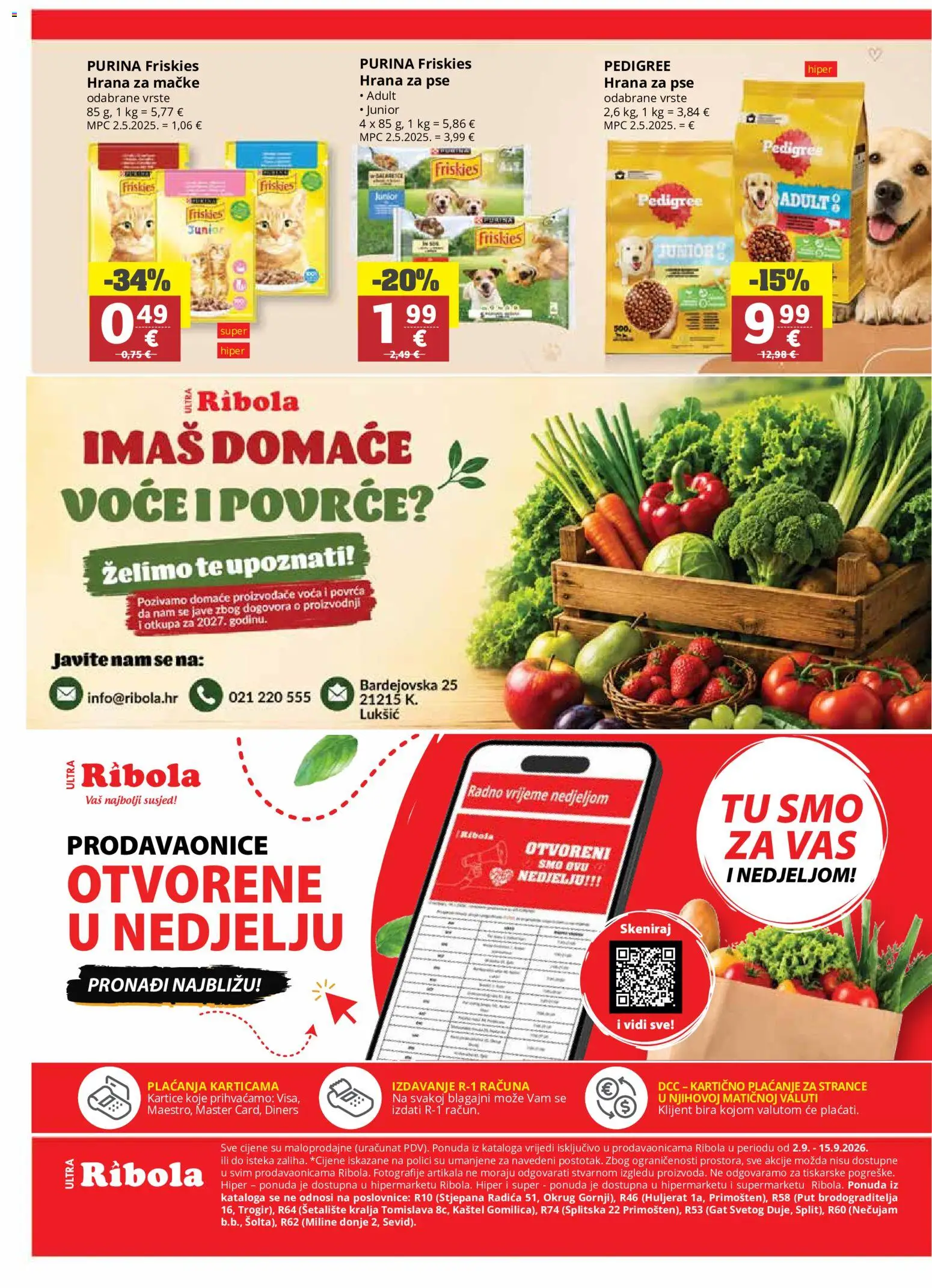 Ribola katalog | vrijedi od 02.09.2026 | Stranica: 24 | Proizvodi: Hrana za pse, Hrana za mačke