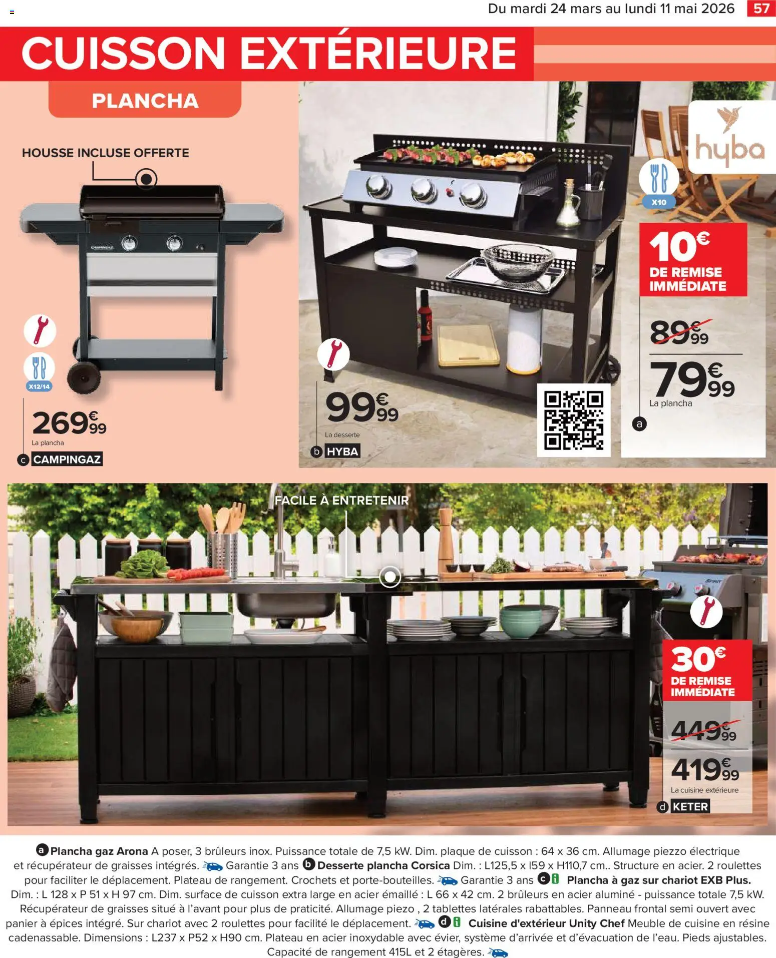 {H1} | Page: 57 | Produits: Meuble, Plaque de cuisson, Meuble de cuisine, Panier