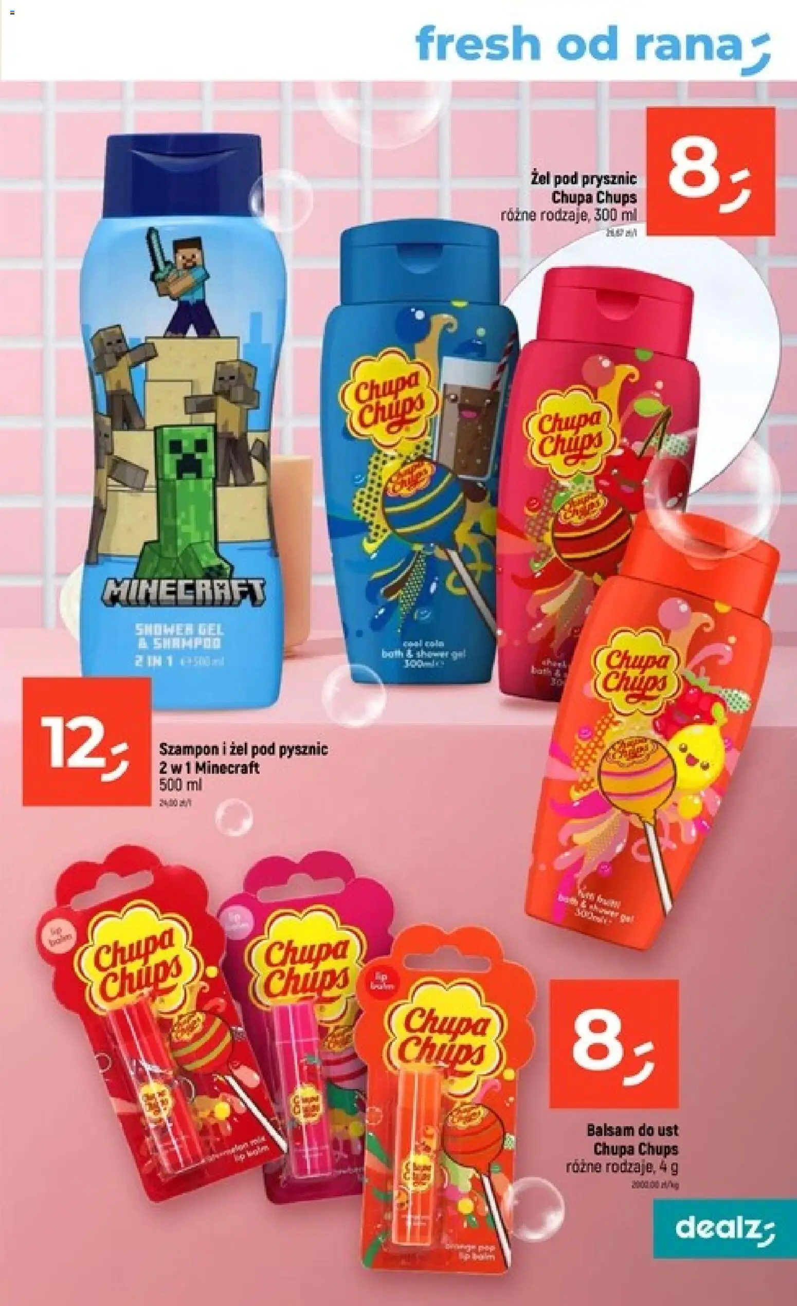 Dealz gazetka - Szkolne Mega Ceny od 06.08.2026 | Strona: 31 | Produkty: Prysznic, Szampon, Żel pod prysznic