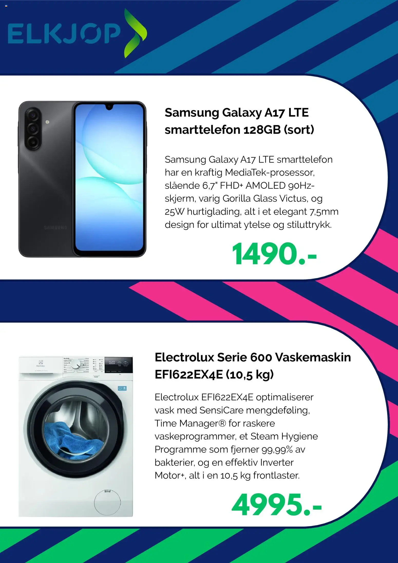{H1} | Side: 2 | Produkter: Smarttelefon, Vask, Vaskemaskin, Glass