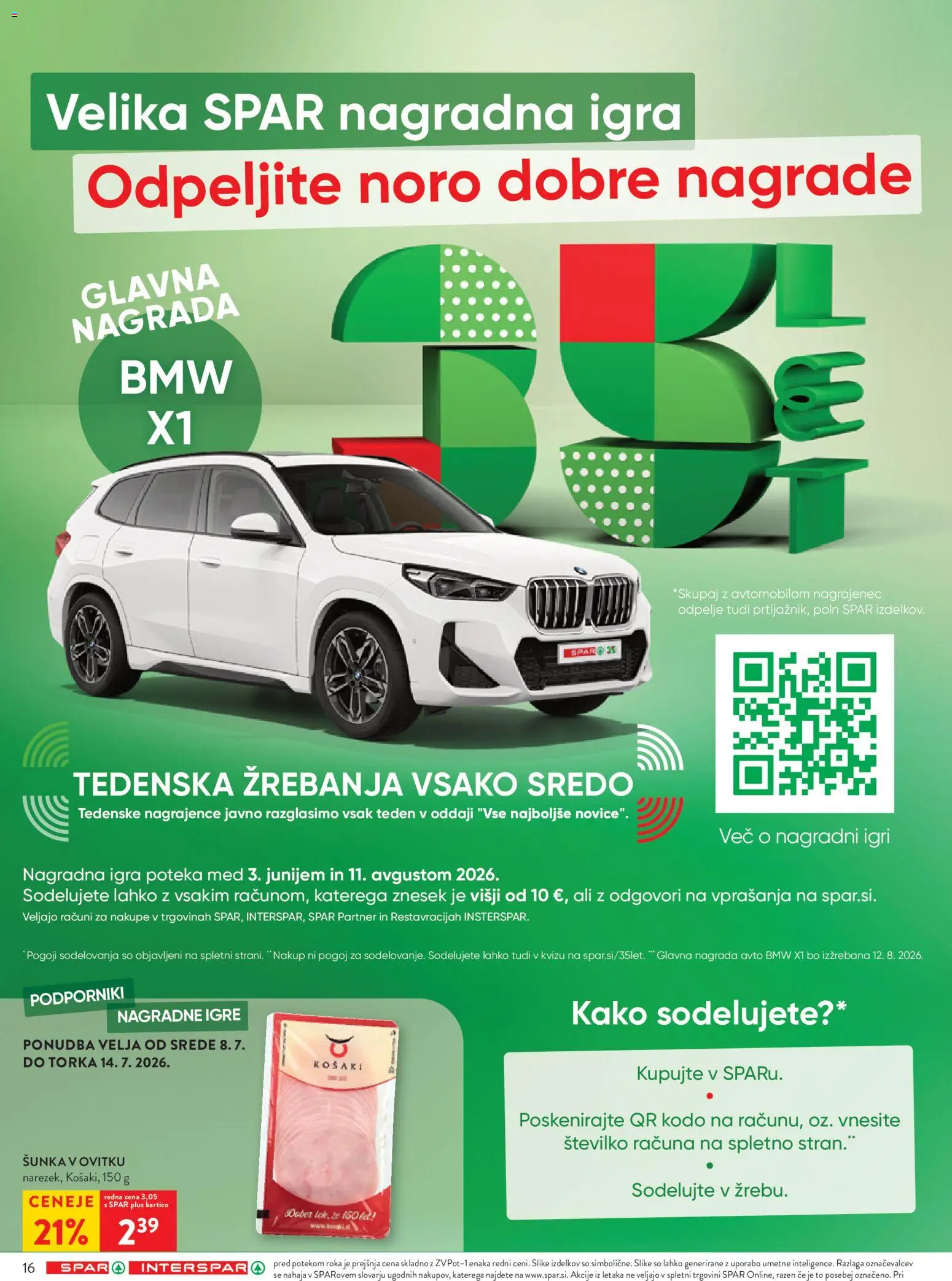 Novi Spar katalog ponudbe – veljaven od 08.07.2026 | Stran: 11