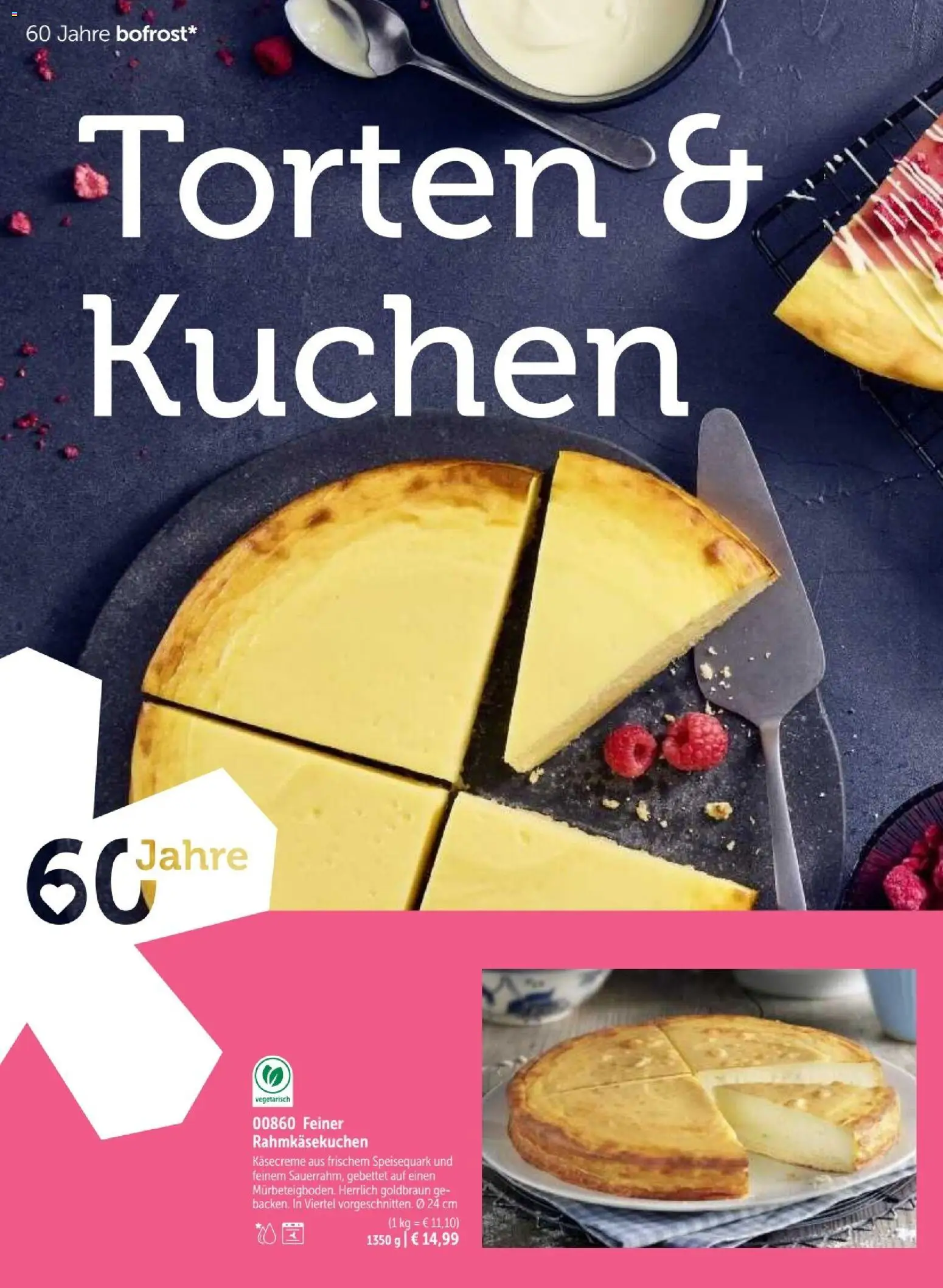 Bofrost Katalog – gültig ab 07.09.2026 | Seite: 122 | Produkte: Kuchen, Speisequark