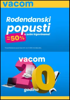 Vacom Katalog - Pregled kataloga iz trgovine Vacom, vrijedi od 02.06.2026