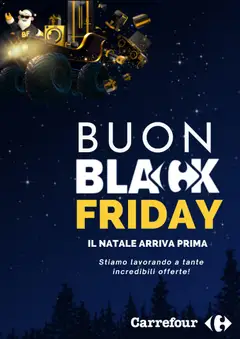 Anteprima del volantino Carrefour  Avviso del Black Friday valido a partire dal 30/10/2026