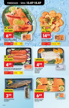 Náhled letáku Biedronka Polsko leták od 13.07.2026 | Strana: 44 | Produkty: Losos, Filet, Karty