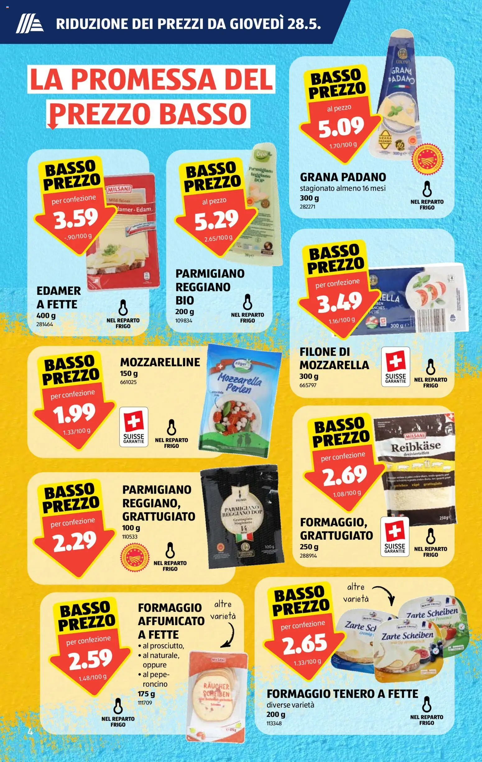 Aldi aktionen IT – gültig ab 28.05.2026 | Seite: 4 | Produkte: Edamer