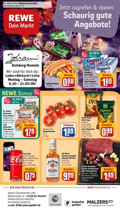 Rewe Prospekt Duisburg / Rumeln ab 26.10.2026 gültig