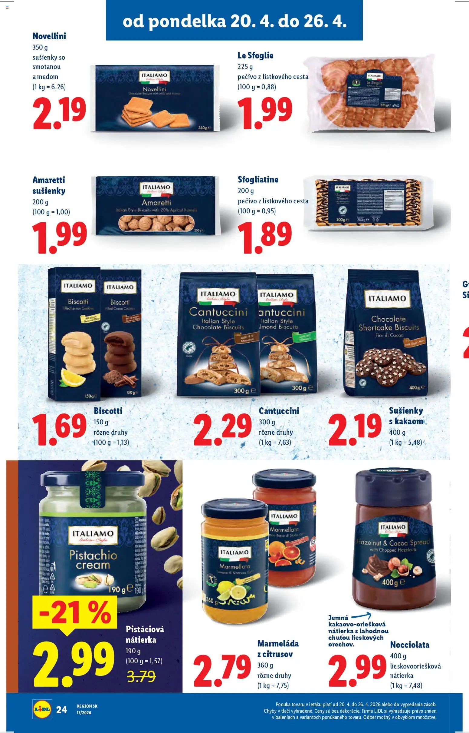 Nové Lidl akcie – leták je platný od 20.04.2026 | Strana: 24