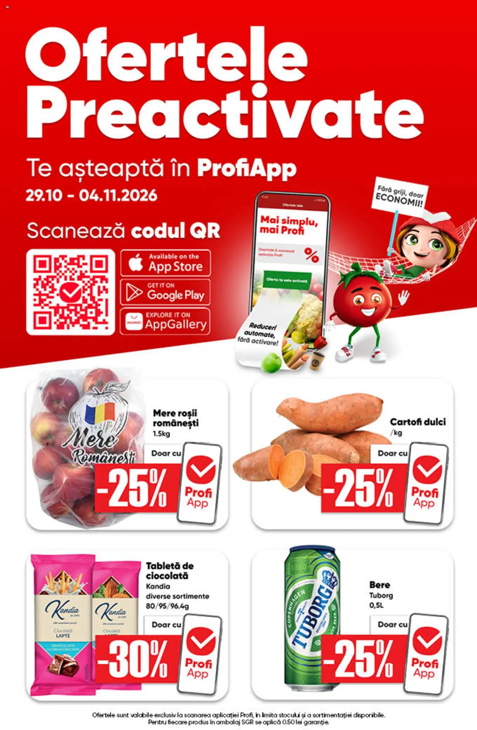 Noul catalog Profi – valabil de la 29.10.2026 | Pagină: 5 | Produse: Tabletă, Aplică, Bere, Mere