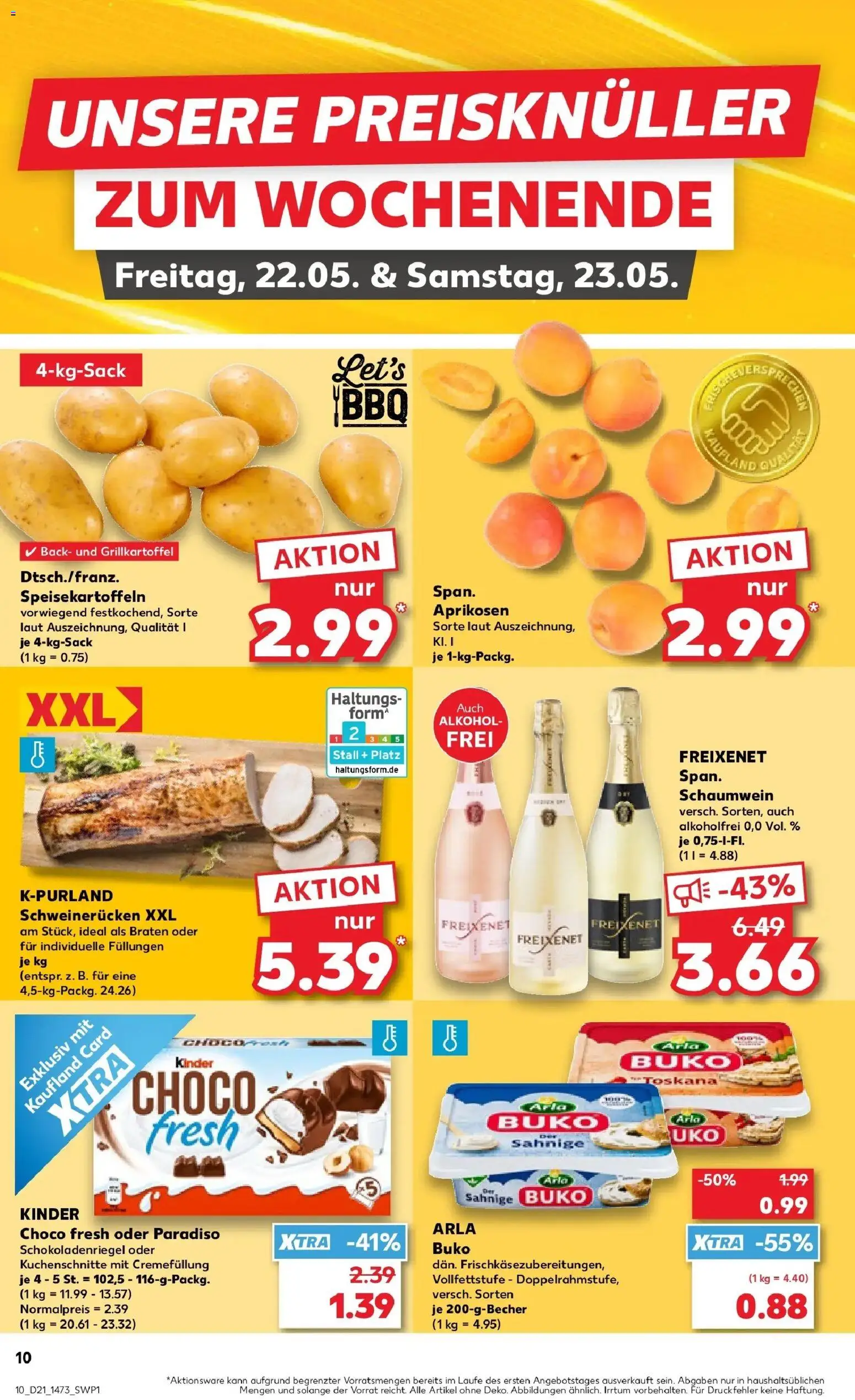 Kaufland Prospekt Herzberg (Elster) – gültig ab 21.05.2026 | Seite: 18 | Produkte: Freixenet, Arla buko, Schweinerucken
