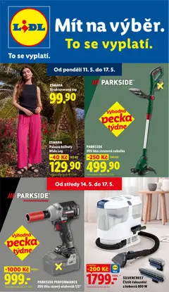 Náhled letáku Lidl leták - Spotřební zboží od 11.05.2026