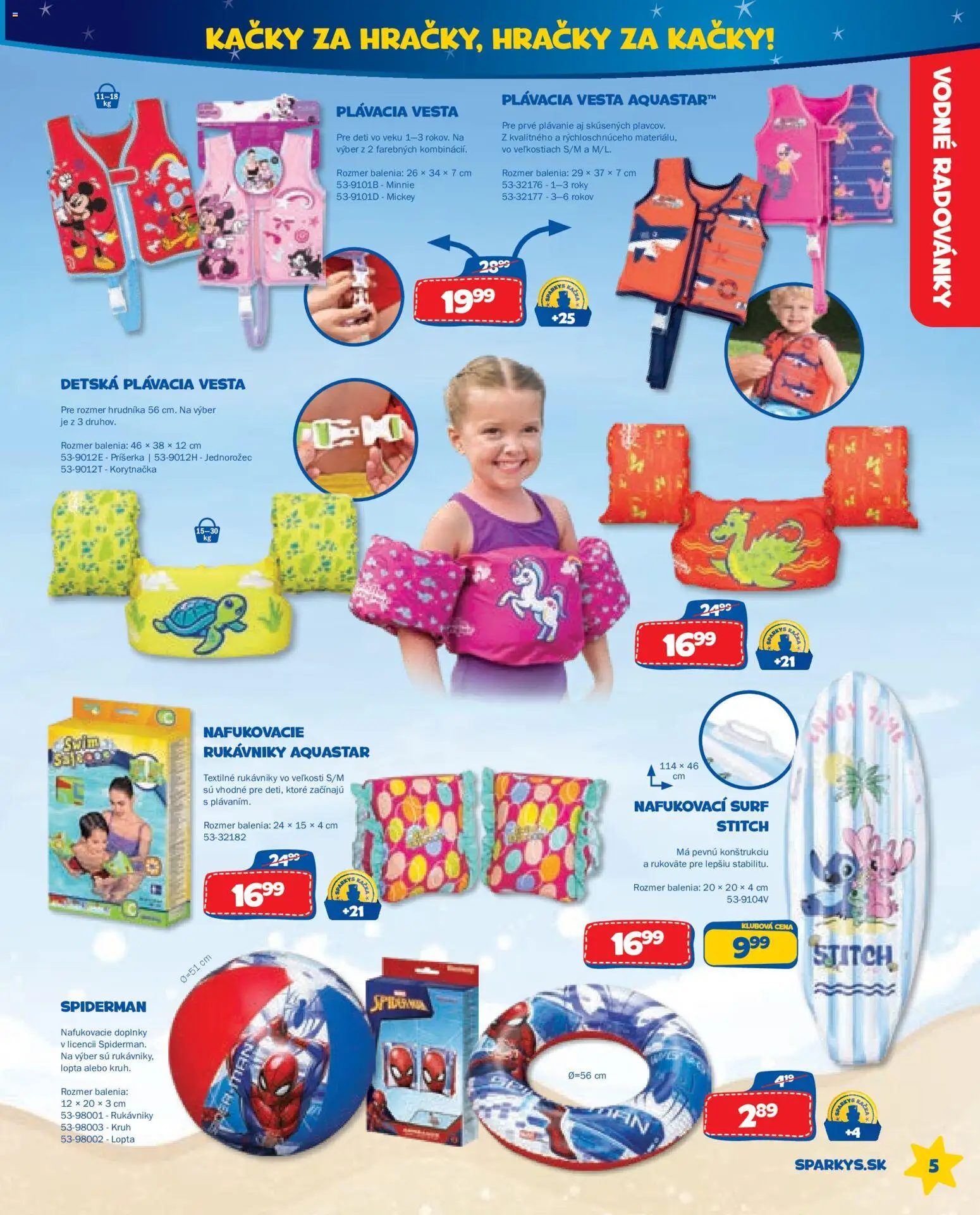 Nové ALLTOYS akcie – leták je platný od 01.05.2026 | Strana: 5 | Produkty: Lopta, Vesta, Hračky