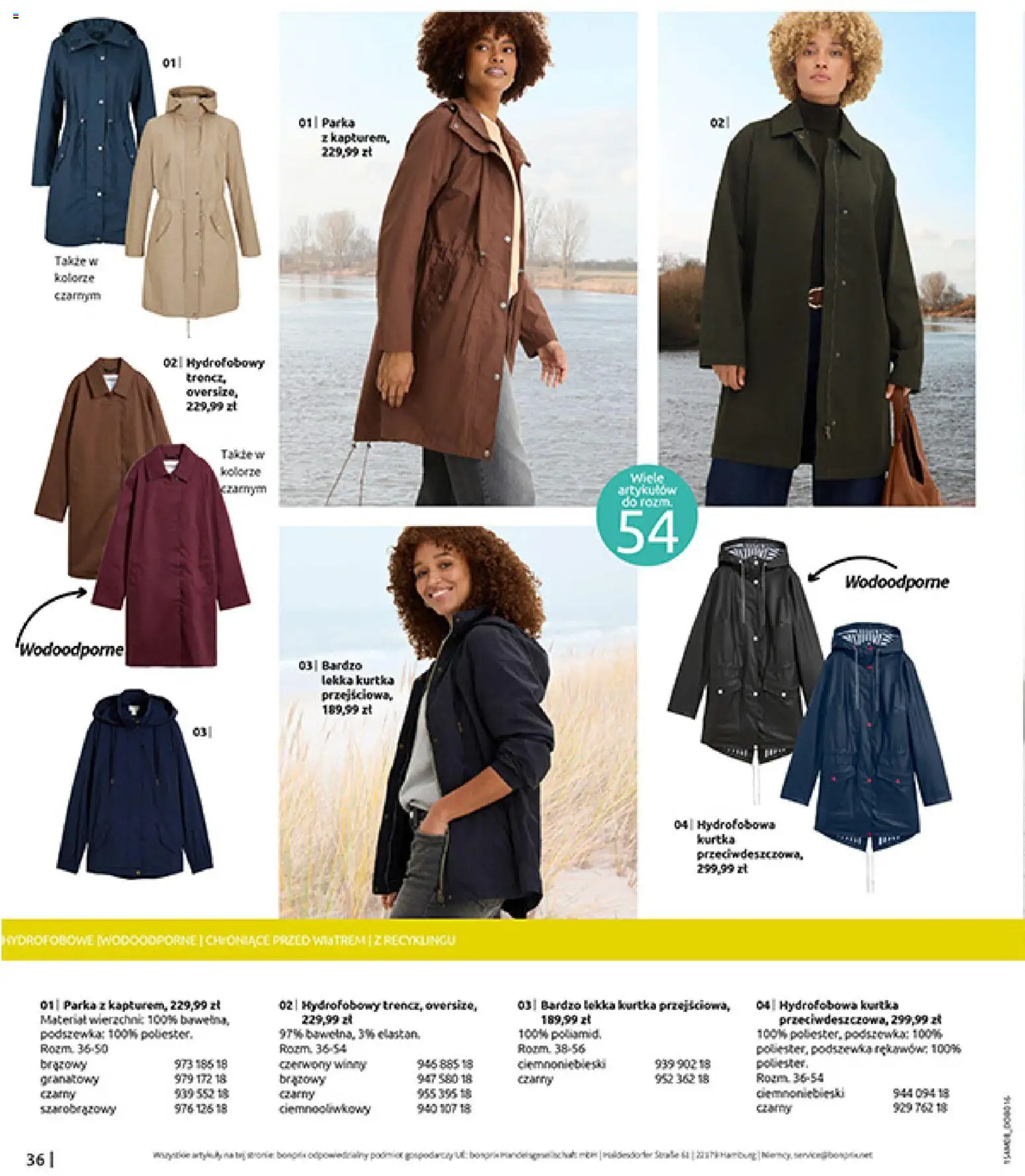 BonPrix Katalog od 10.08.2026 | Strona: 38 | Produkty: Kurtka