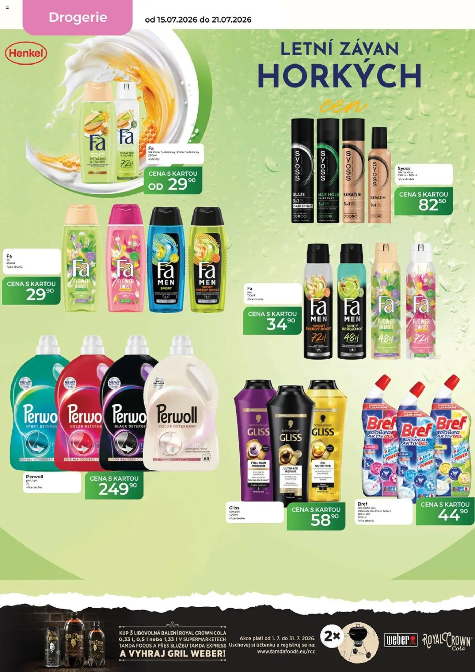 Tamda Foods leták od 15.07.2026 | Strana: 54 | Produkty: Royal Crown Cola, Perwoll, Wc, Drogerie