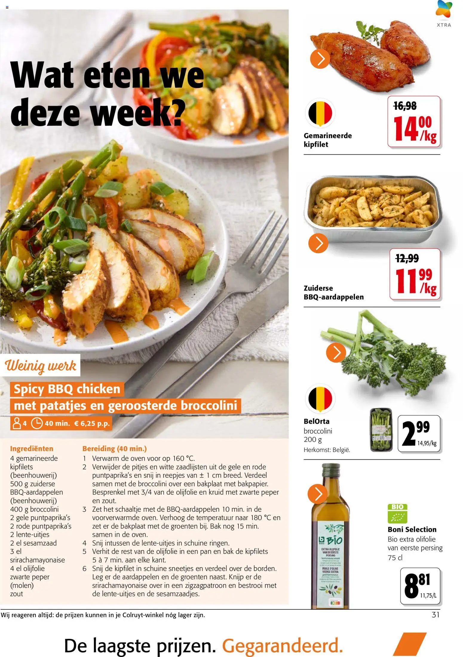 {H1} | Pagina: 31 | Producten: Olijfolie, Oven, Groenten, Sesamzaad