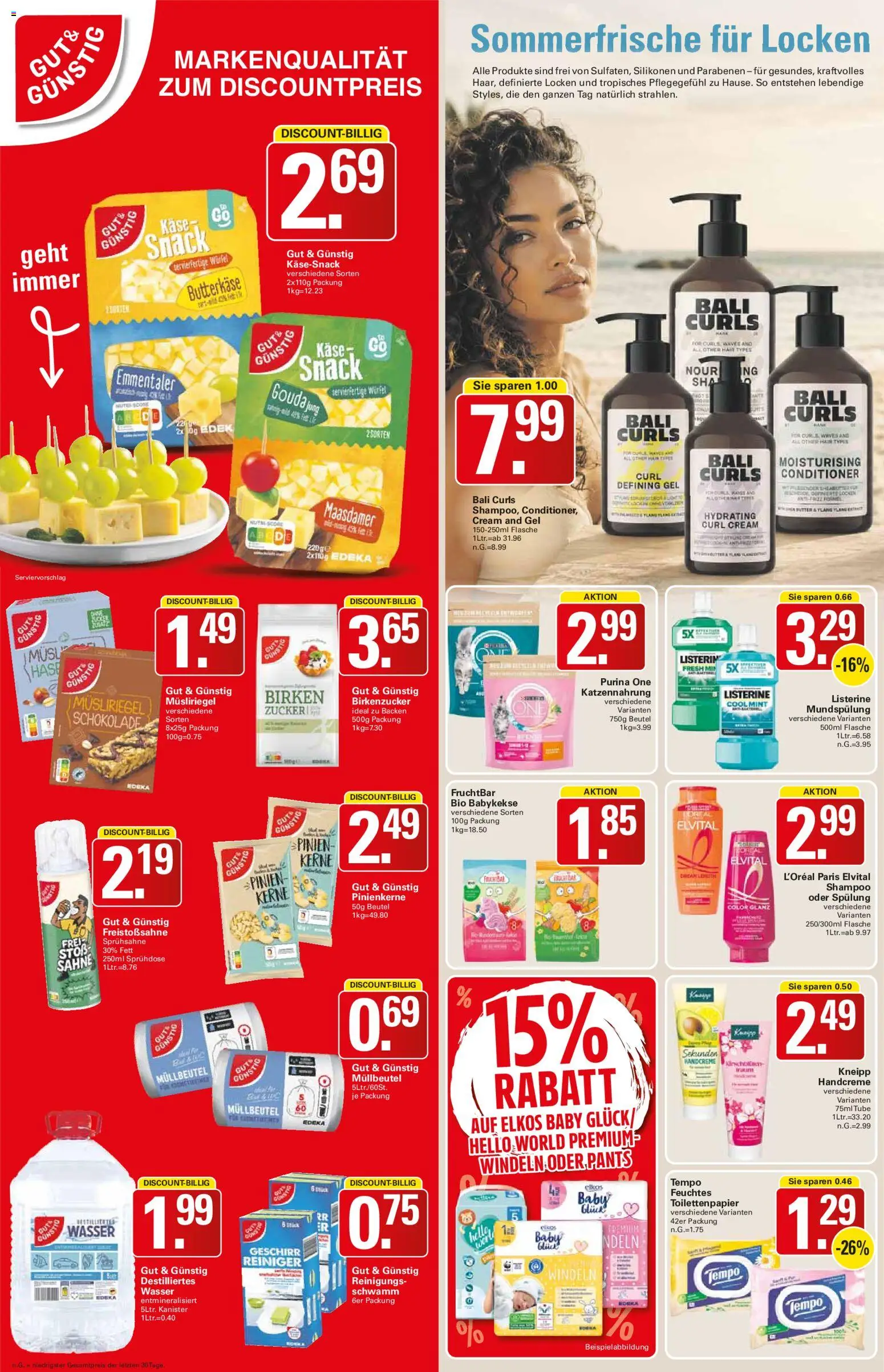 WEZ Prospekt – gültig ab 22.06.2026 | Seite: 14 | Produkte: Purina one, Schokolade, Tempo, Toilettenpapier