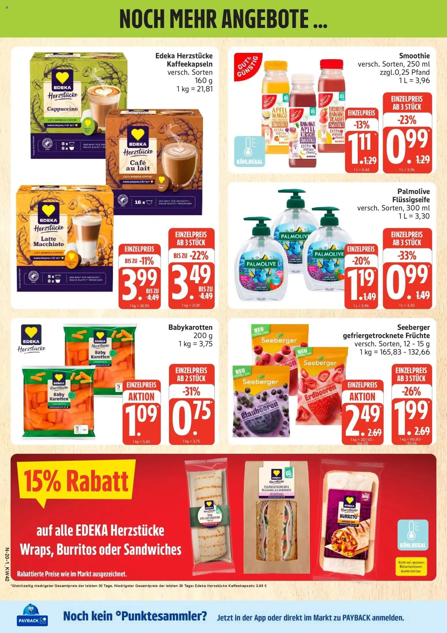 Marktkauf Prospekt Cuxhaven (ab 12.10.2026) » Angebote online | Seite: 20 | Produkte: Mozzarella, Äpfel, Blaubeeren, Erdbeeren