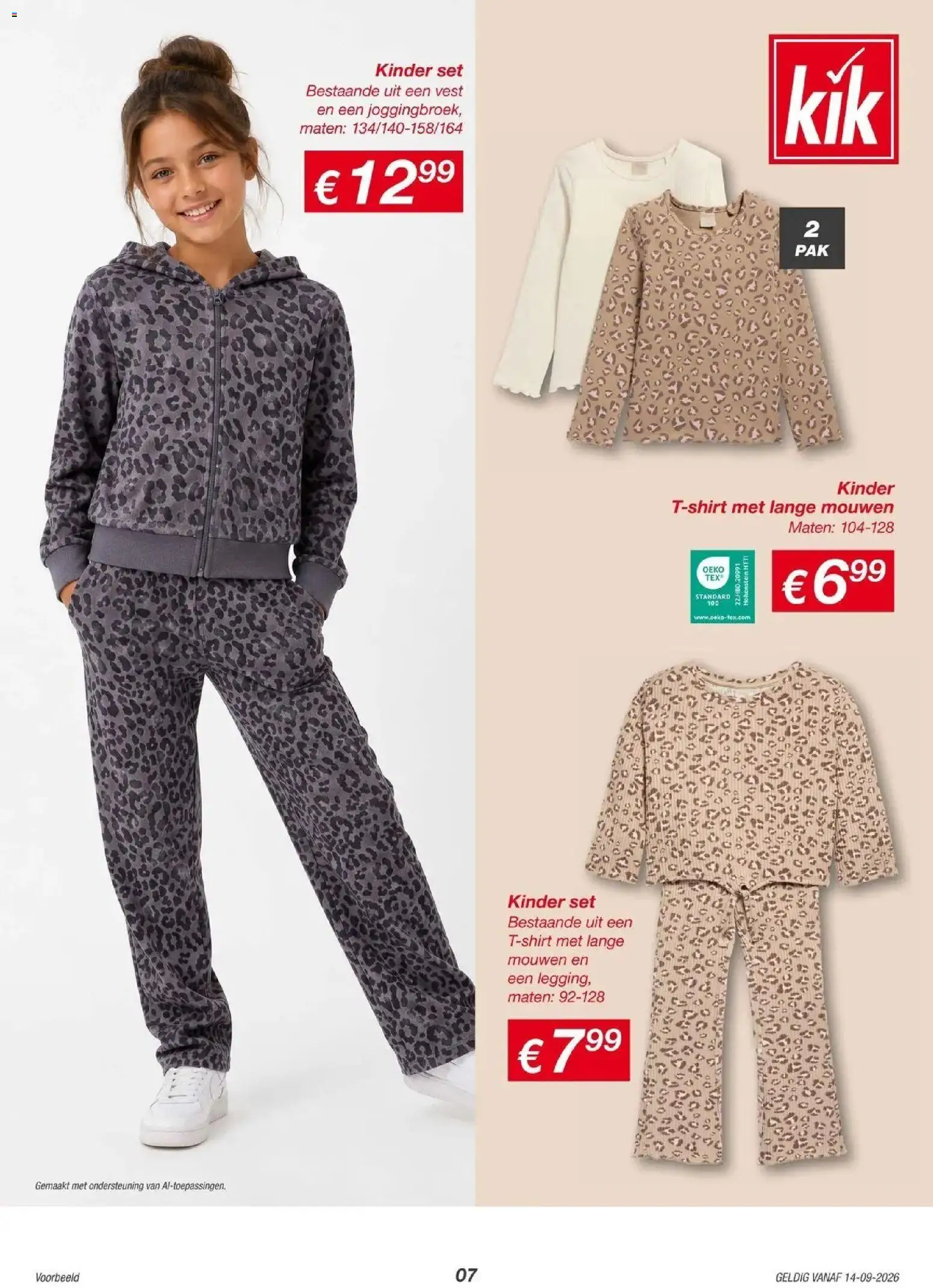 KiK folder vanaf 11-09-2026 || NIEUWE | Pagina: 7 | Producten: Vest, Kinder