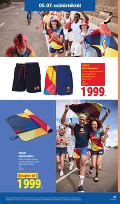 Lidl akciós újság - amely érvényes a következő dátumtól: 07.05.2026 | Oldal: 39 | Termékek: Játékok
