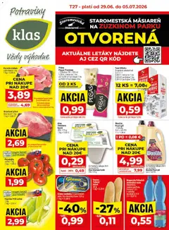 Klas leták platný od 29.06.2026