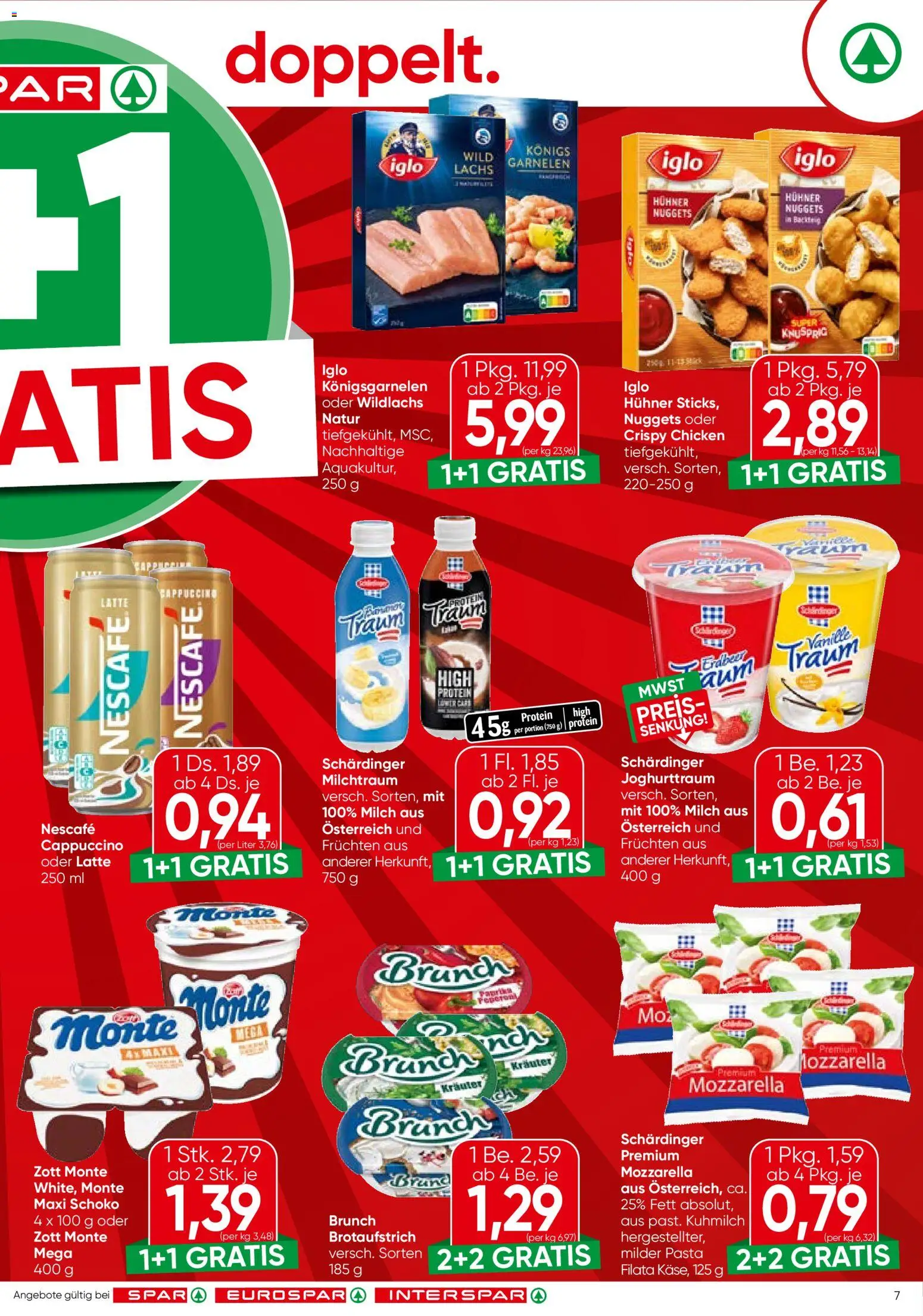 Spar Flugblatt gültig ab 24.09.2026 | Seite: 7