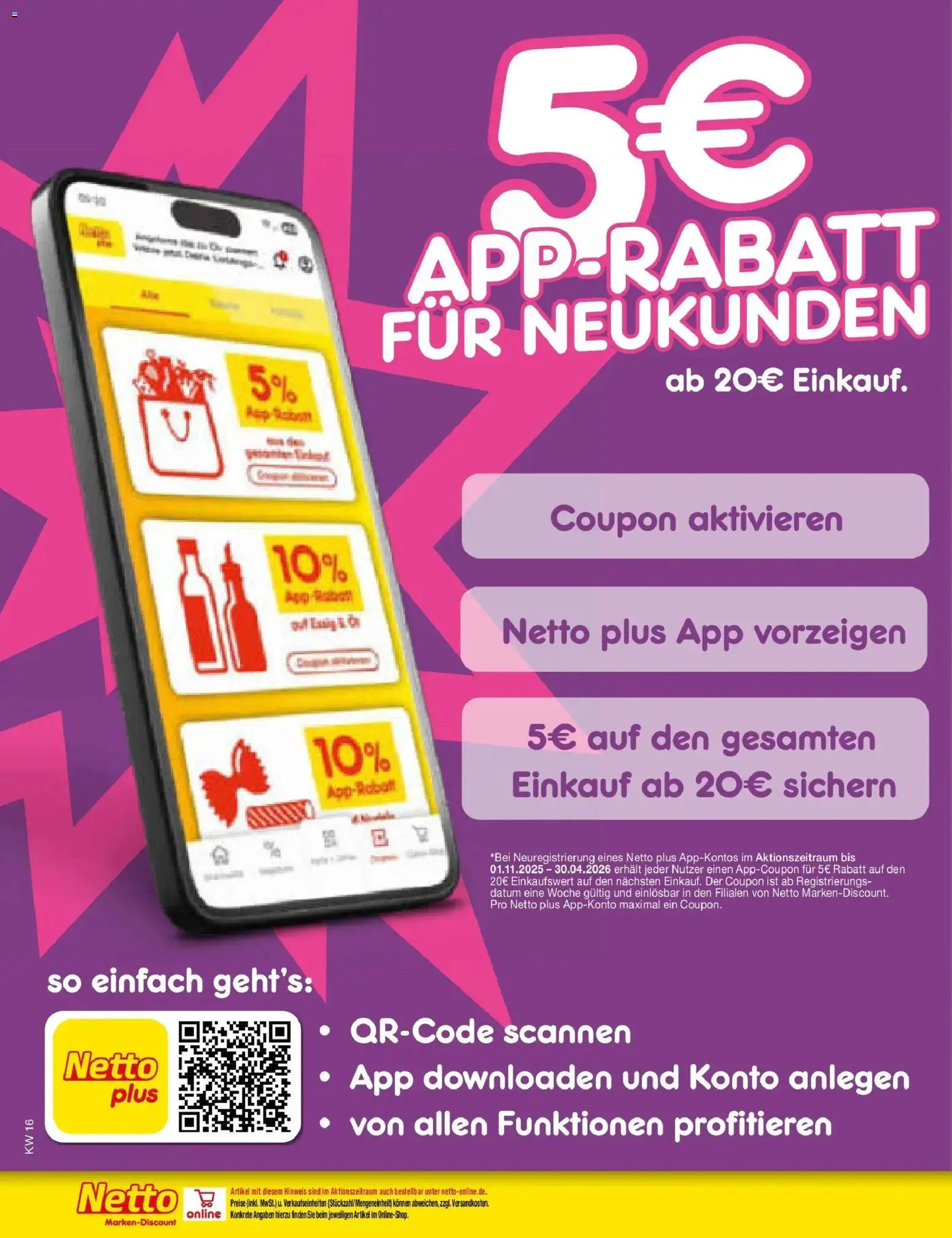 Netto Marken-Discount Prospekt Wuppertal	 – gültig ab 13.04.2026 | Seite: 64