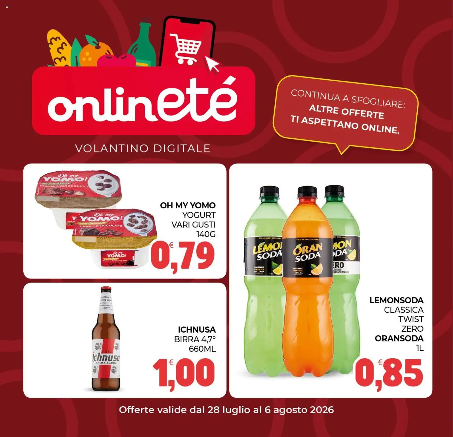 Volantino Eté del 28/07/2026 | Pagina: 25 | Prodotti: Cioccolato, Birra, Arance, Limoni