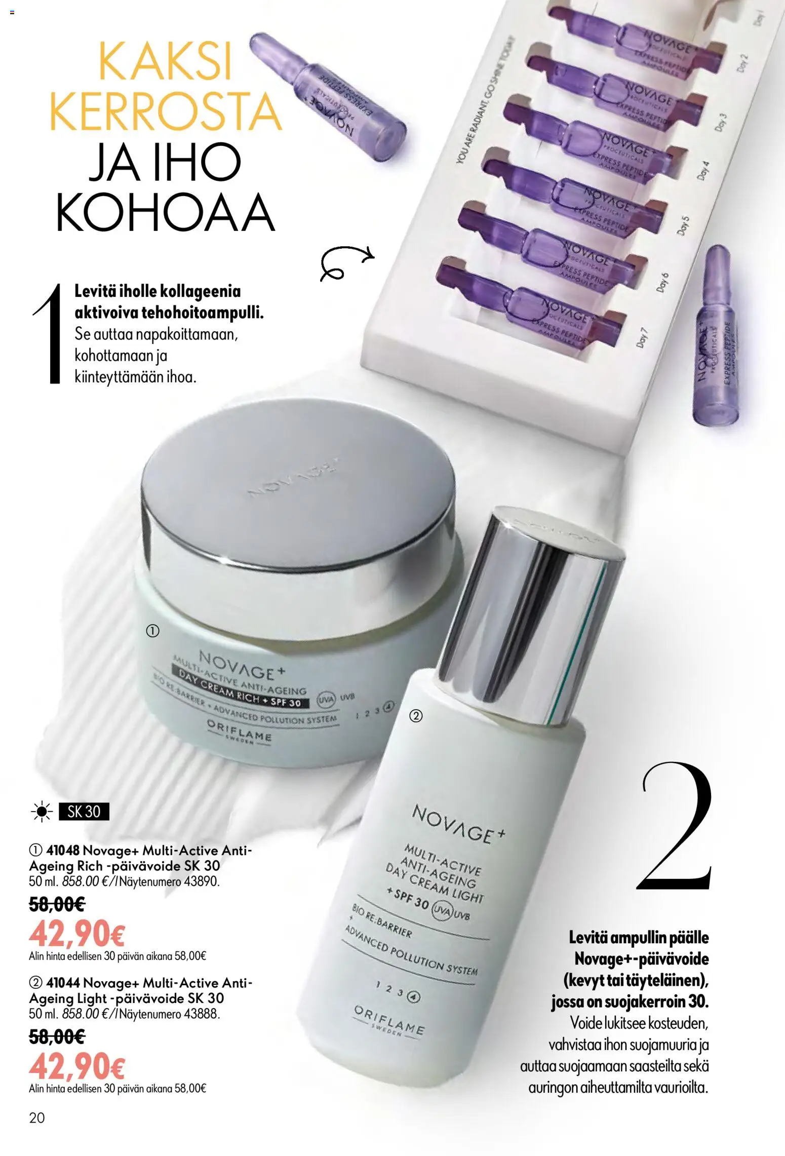 Oriflame - Esite 09 – voimassa 24/06/2026 alkaen | Sivu: 20