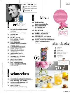 Müller Lifestyle ab 05.05.2026 gültig | Seite: 5 | Produkte: Schokolade, Bilder, Koffer, Erdbeeren
