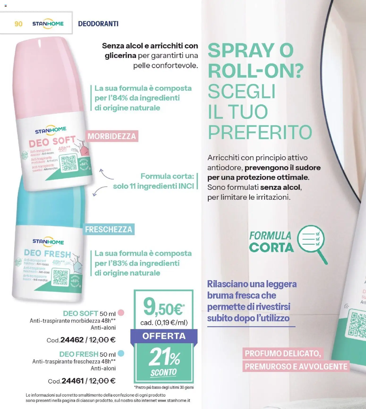 Volantino Stanhome del 29/09/2026 | Pagina: 90 | Prodotti: Balsamo, Uva, Protezione solare, Basso
