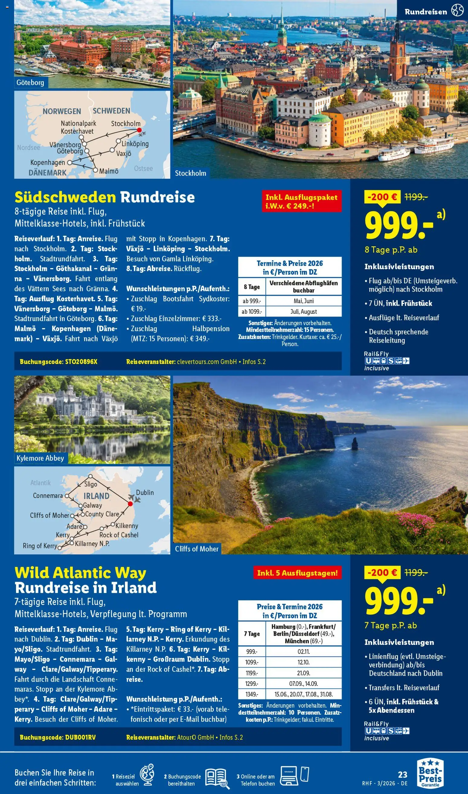 Lidl Reisen Prospekt 	 – gültig ab 28.02.2026 | Seite: 23 | Produkte: Rock, Telefon