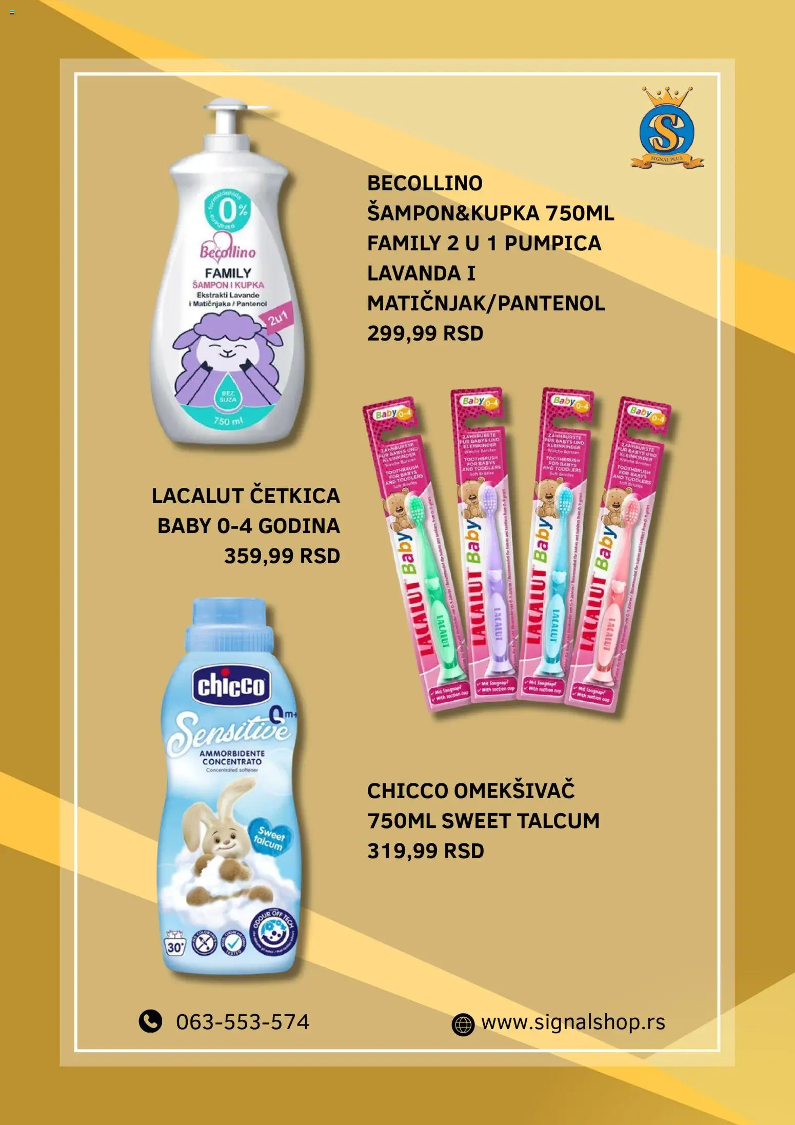 Signal Plus katalog - važi od 13.06.2026 | Strana: 5 | Proizvode: Šampon