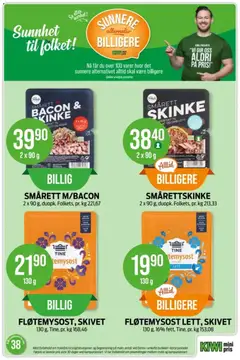 Forhåndsvisning av SMÅRETT M/BACON, 2 x 90 g, duopk. Folkets, pr. kg 221,67 gyldig fra 14/09/2026 | Side: 19