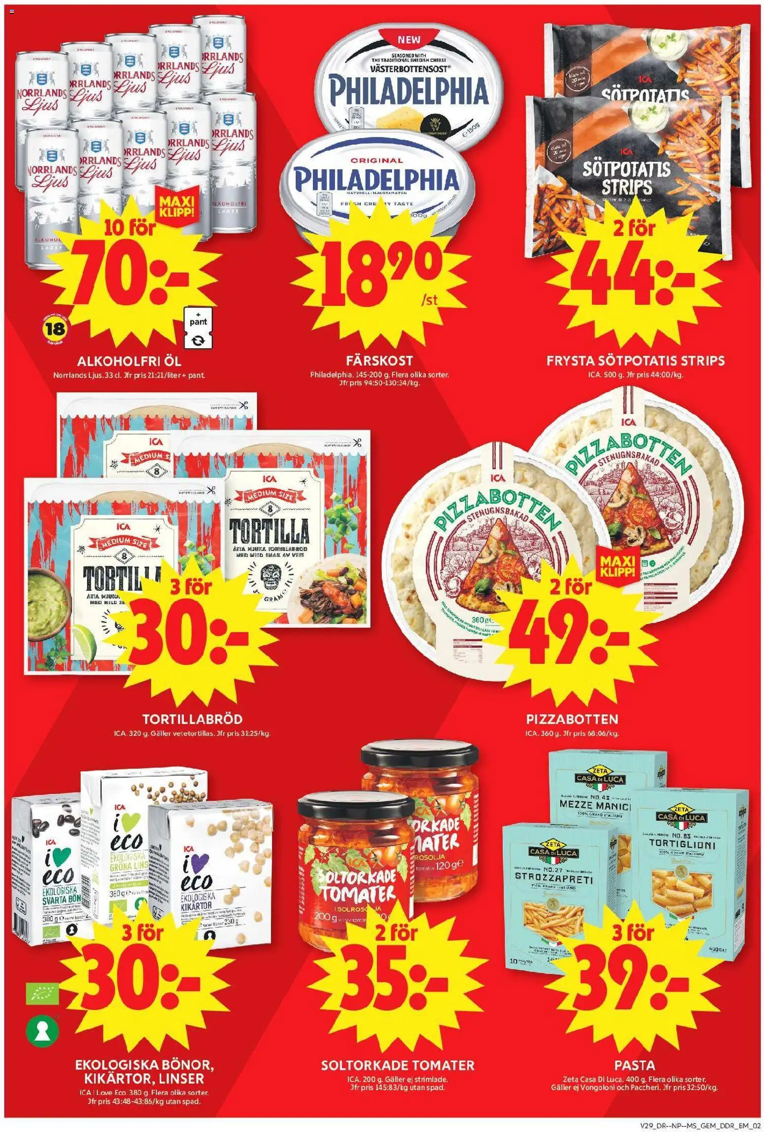 ICA Maxi reklamblad aktuell från 13/07/2026 | Sida: 8