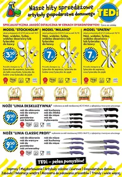 Pogląd oferty "TEDi gazetka - Tarnowo Podgórne" - ważna od 30.09.2026 | Strona: 10 | Produkty: Zabawki, Noże, Dekoracje, Artykuły szkolne