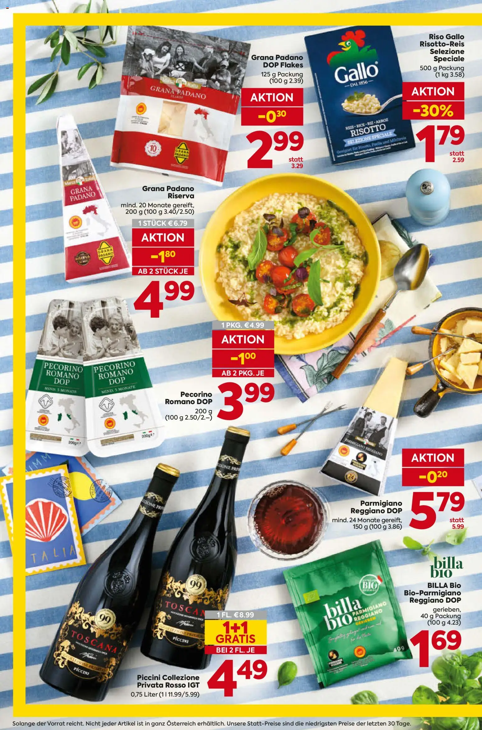 Billa Italia  gültig ab 07.05.2026 | Seite: 16 | Produkte: Reis