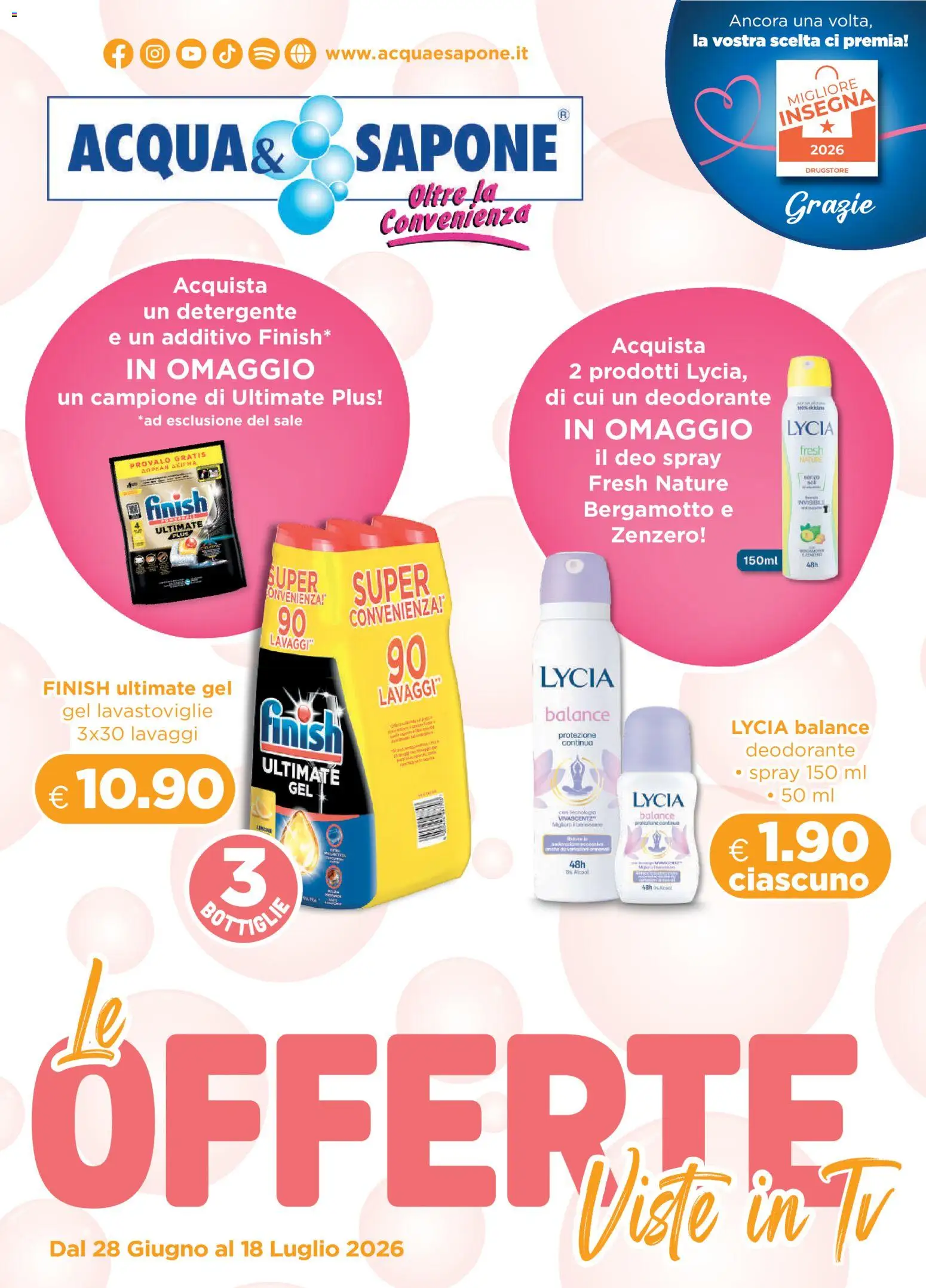 Acqua e Sapone volantino dal 28/06/2026 anteprima > nuovo offerte!⏳ cover