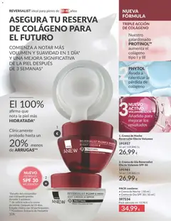 Vista previa Crema de Noche Reversalist Efecto Volumen, Crema de Noche Reversalist Efecto Volumen válido desde el 01/07/2026 | Página: 106 | Productos: Crema, Crema de día, Crema de noche