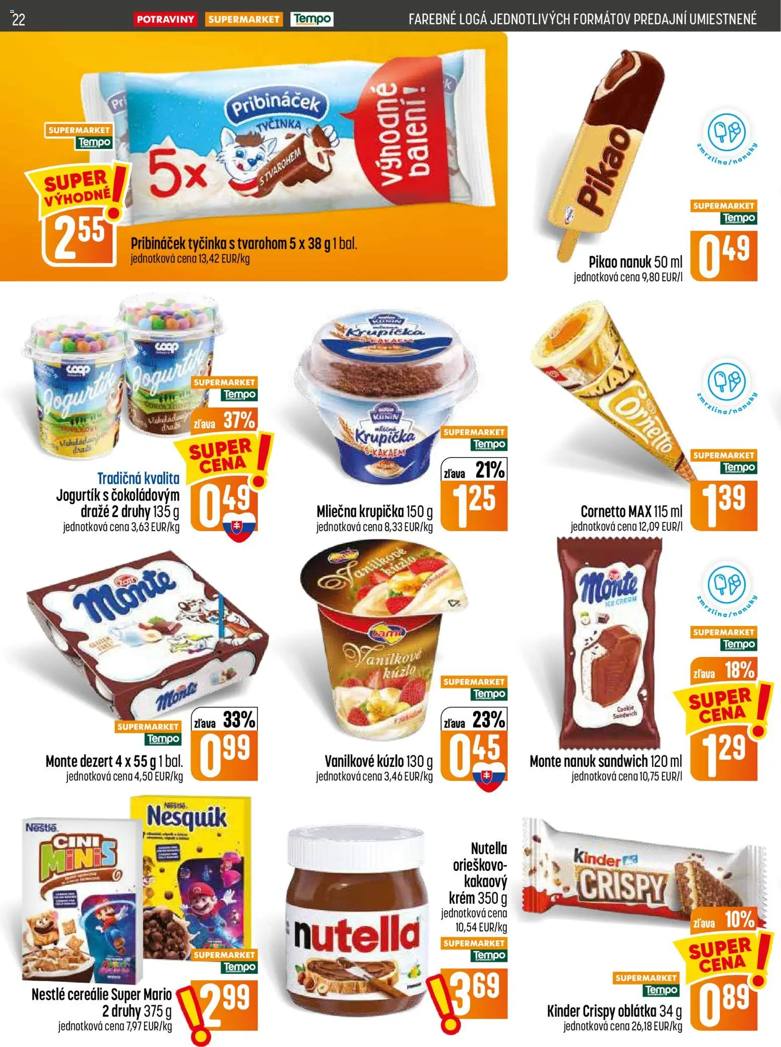Nové COOP Jednota akcie – leták je platný od 26.08.2026 | Strana: 22