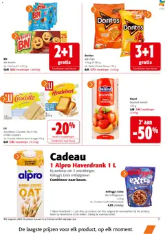 Colruyt folder - Voorbeeld van een folder van Colruyt, geldig van 23/09/2026 | Pagina: 11 | Producten: Chips, Muesli, Tarwe, Brioche