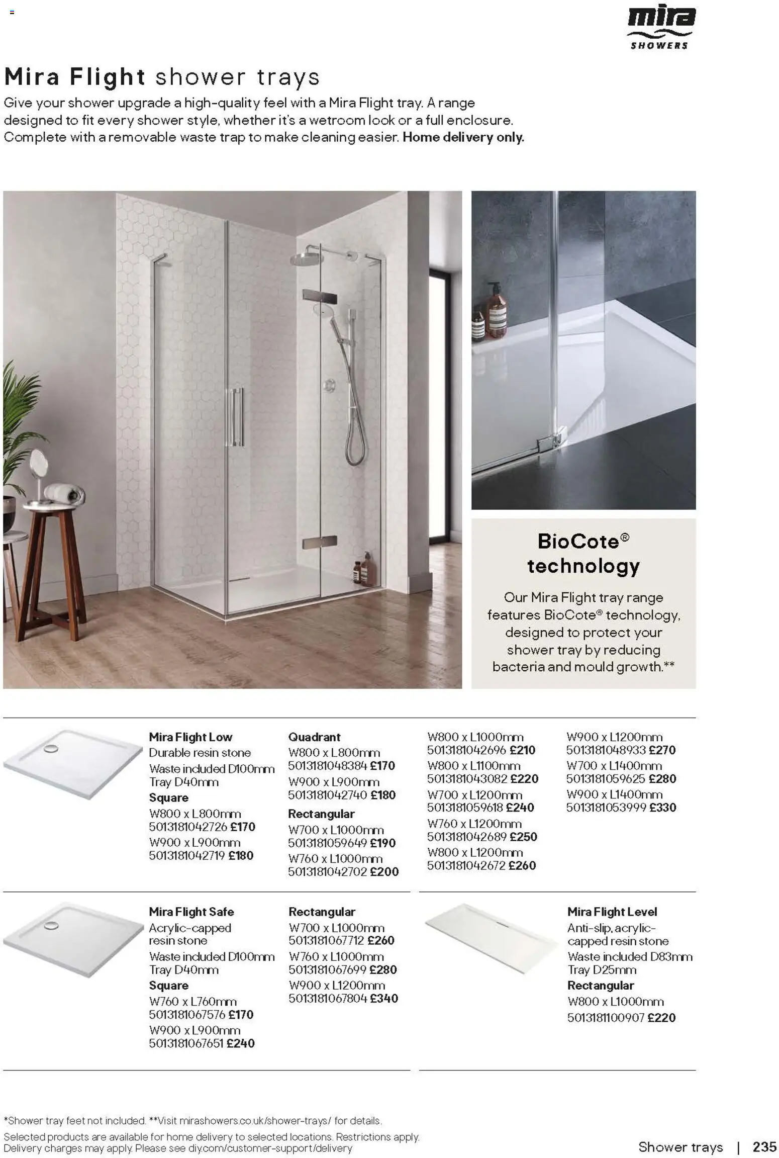 {H1} | Page: 235 | Products: Shower