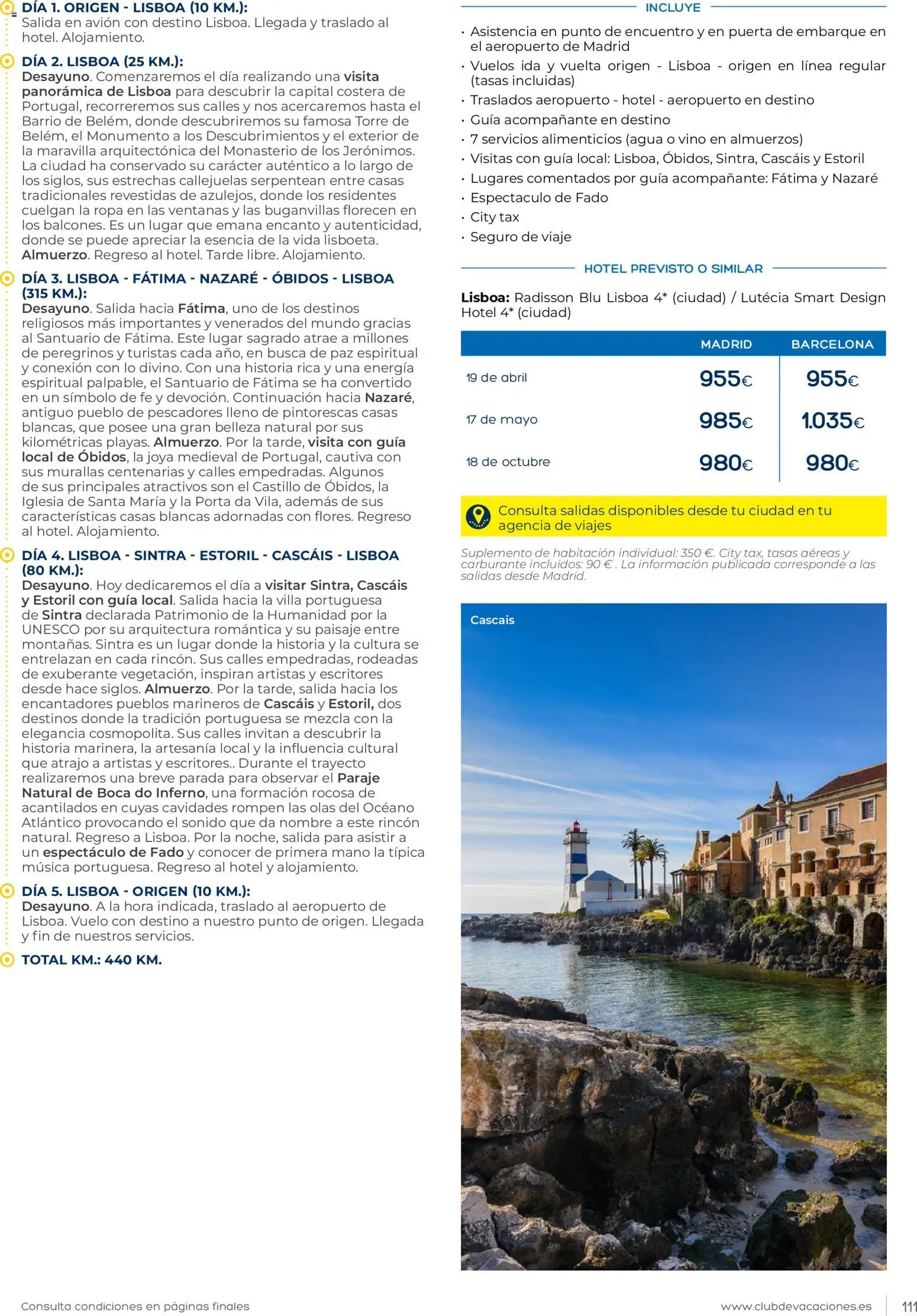 Viajes El Corte Inglés Club de Vacaciones │ válido desde el 01.02.2026 | Página: 111 | Productos: Vino, Ropa