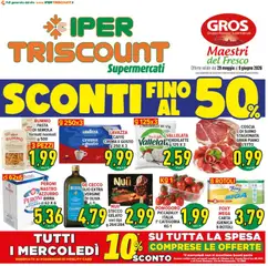 Anteprima del volantino Ipertriscount volantino Viterbo valido a partire dal 29.05.2026