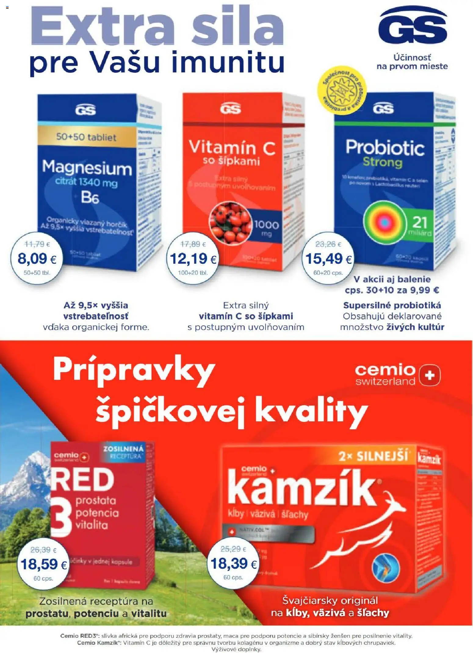 Nové Schneider lekáreň akcie – leták je platný od 02.03.2026 | Strana: 5 | Produkty: Kapsule